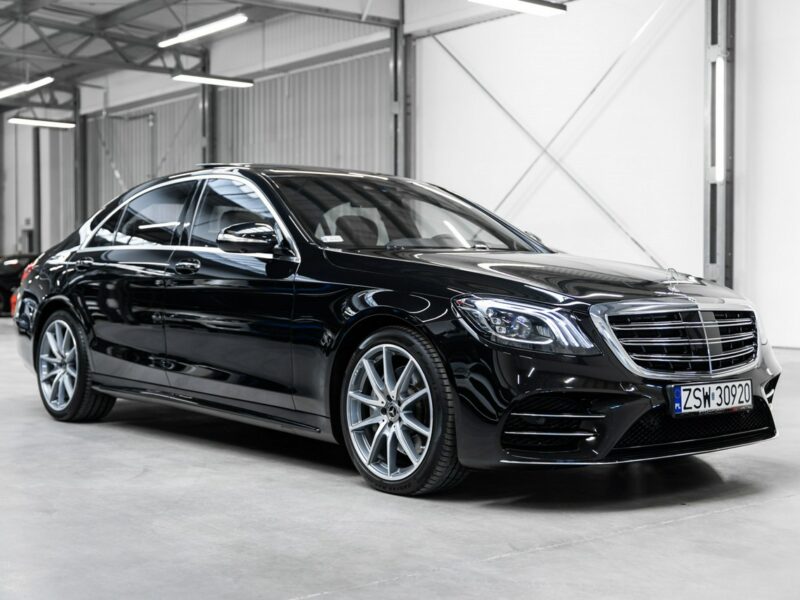 Mercedes S 400 S400d 4Matic Long AMG. Salon PL. Monitory. Bezwypadkowy. W222 (2013-2020)