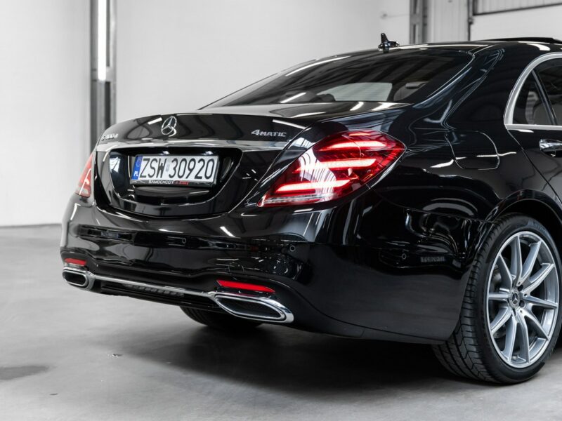 Mercedes S 400 S400d 4Matic Long AMG. Salon PL. Monitory. Bezwypadkowy. W222 (2013-2020)