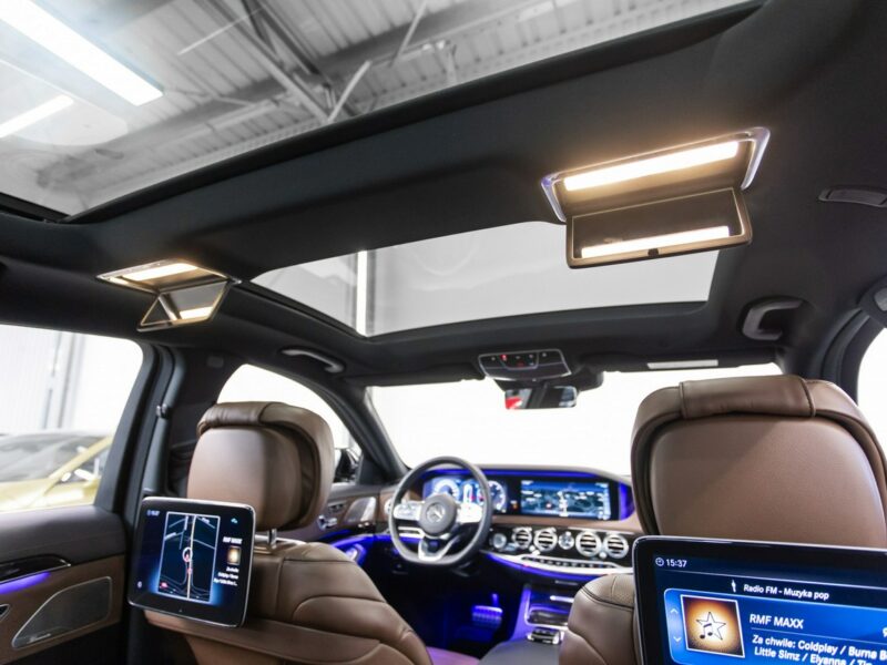 Mercedes S 400 S400d 4Matic Long AMG. Salon PL. Monitory. Bezwypadkowy. W222 (2013-2020)