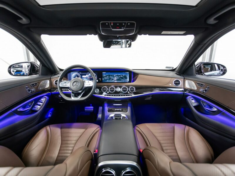 Mercedes S 400 S400d 4Matic Long AMG. Salon PL. Monitory. Bezwypadkowy. W222 (2013-2020)