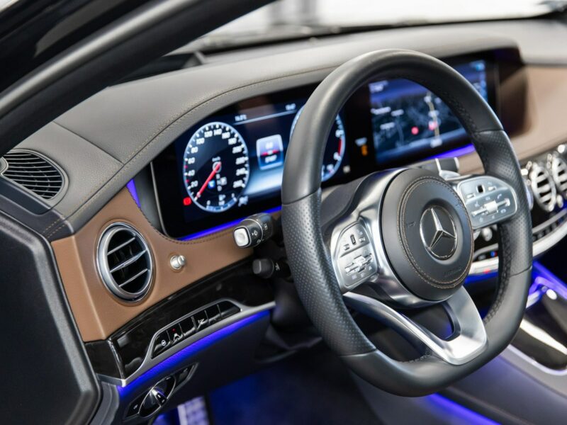 Mercedes S 400 S400d 4Matic Long AMG. Salon PL. Monitory. Bezwypadkowy. W222 (2013-2020)