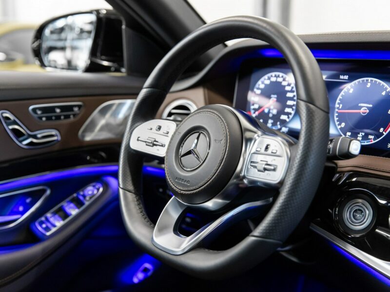 Mercedes S 400 S400d 4Matic Long AMG. Salon PL. Monitory. Bezwypadkowy. W222 (2013-2020)