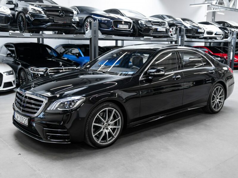 Mercedes S 400 S400d 4Matic Long AMG. Salon PL. Monitory. Bezwypadkowy. W222 (2013-2020)