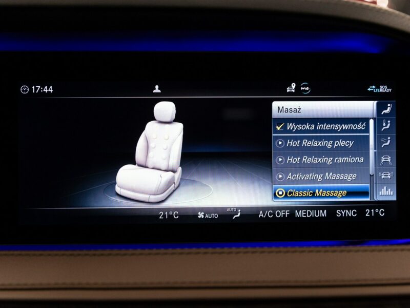 Mercedes S 400 S400d 4Matic Long AMG. Salon PL. Monitory. Bezwypadkowy. W222 (2013-2020)