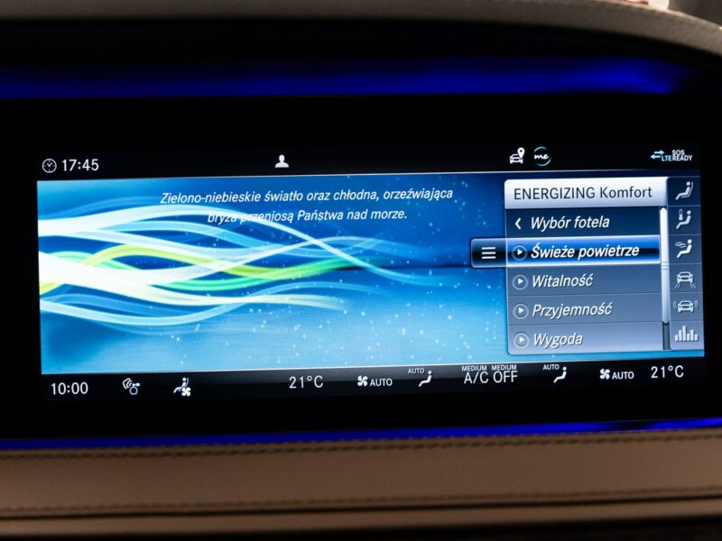 Mercedes S 400 S400d 4Matic Long AMG. Salon PL. Monitory. Bezwypadkowy. W222 (2013-2020)