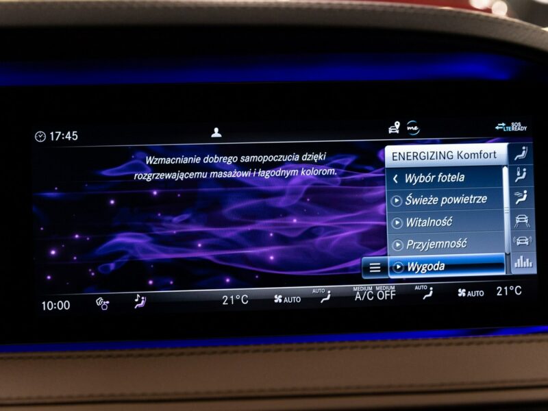 Mercedes S 400 S400d 4Matic Long AMG. Salon PL. Monitory. Bezwypadkowy. W222 (2013-2020)