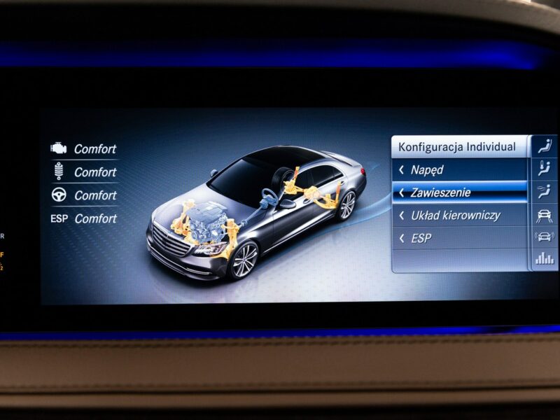 Mercedes S 400 S400d 4Matic Long AMG. Salon PL. Monitory. Bezwypadkowy. W222 (2013-2020)