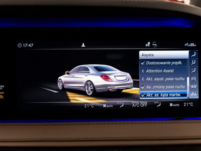 Mercedes S 400 S400d 4Matic Long AMG. Salon PL. Monitory. Bezwypadkowy. W222 (2013-2020)