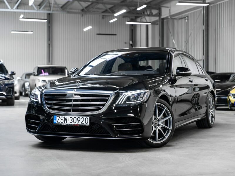 Mercedes S 400 S400d 4Matic Long AMG. Salon PL. Monitory. Bezwypadkowy. W222 (2013-2020)
