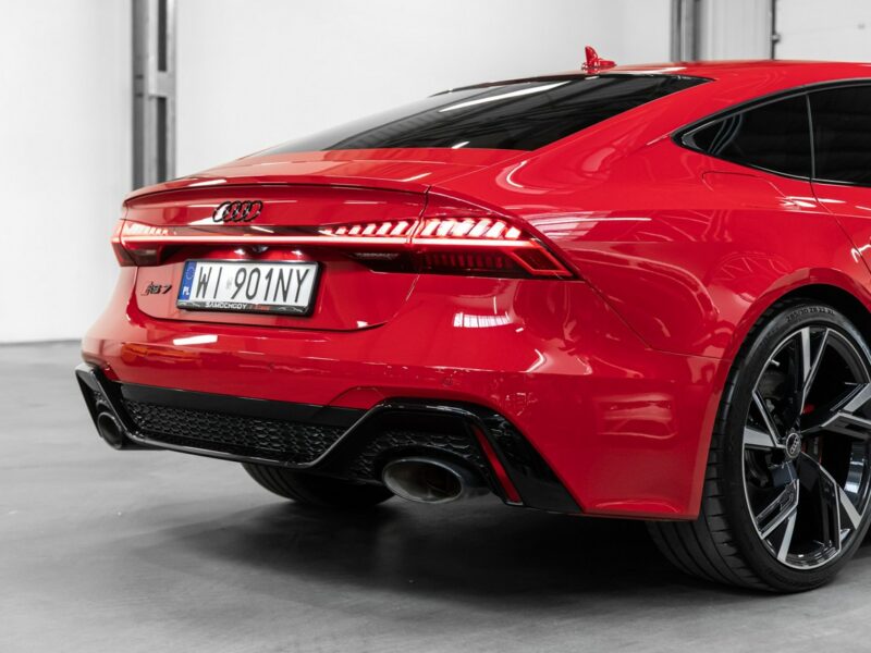 Audi RS7 Performance 630KM. Salon PL. Bezwypadkowa. FV23%. Gwarancja do 05.2027