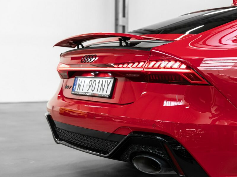 Audi RS7 Performance 630KM. Salon PL. Bezwypadkowa. FV23%. Gwarancja do 05.2027