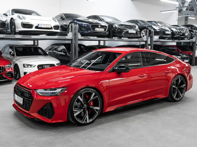 Audi RS7 Performance 630KM. Salon PL. Bezwypadkowa. FV23%. Gwarancja do 05.2027