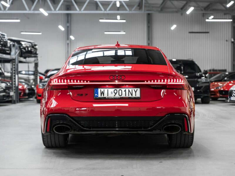 Audi RS7 Performance 630KM. Salon PL. Bezwypadkowa. FV23%. Gwarancja do 05.2027