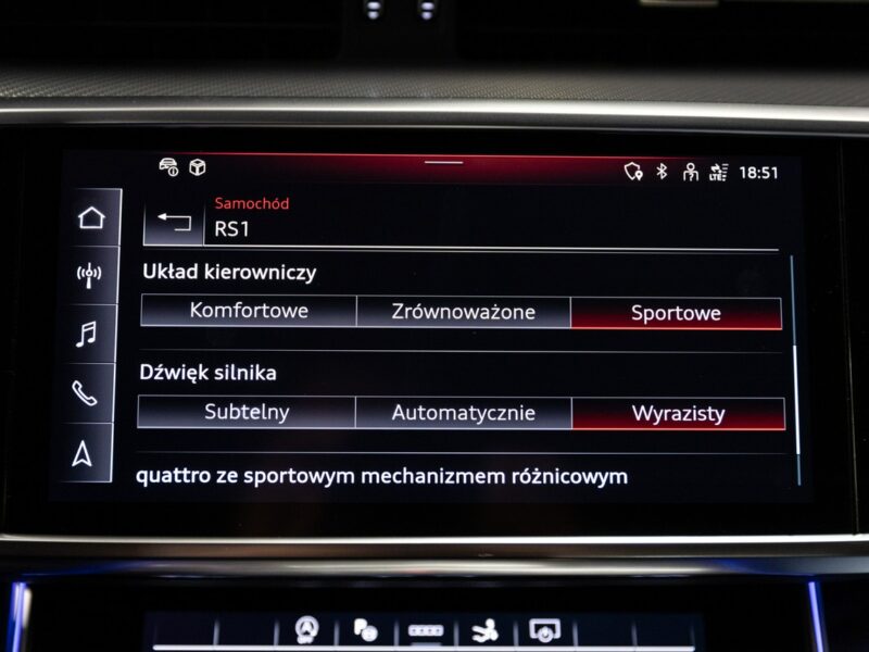 Audi RS7 Performance 630KM. Salon PL. Bezwypadkowa. FV23%. Gwarancja do 05.2027