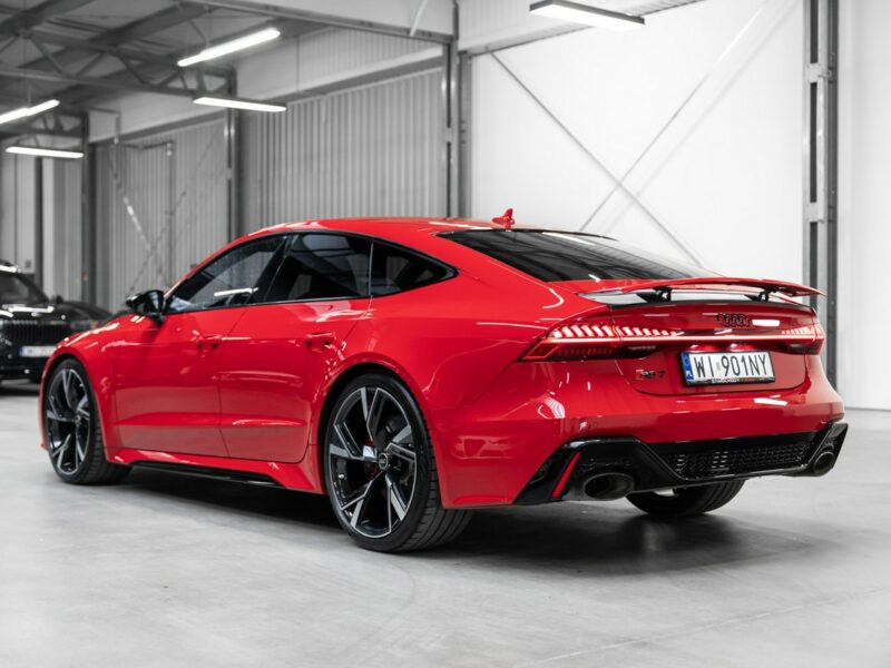 Audi RS7 Performance 630KM. Salon PL. Bezwypadkowa. FV23%. Gwarancja do 05.2027