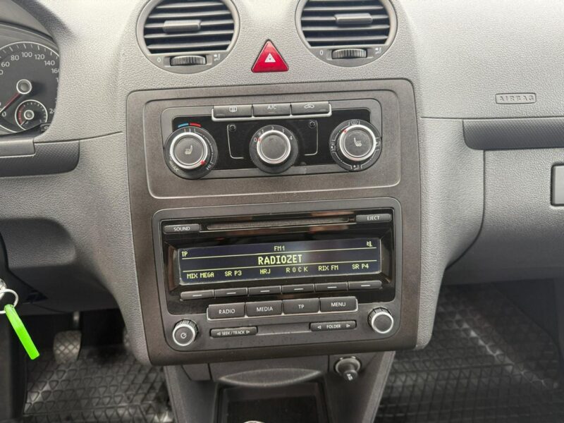 Volkswagen Caddy 2.0 MPI 109 KM 5 osobowy Nowa instalacja LPG III (2004-)