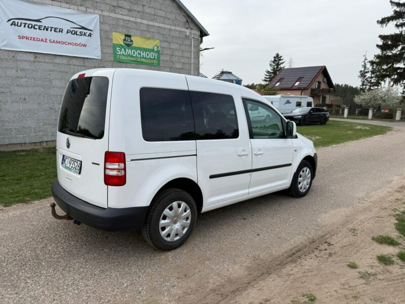 Volkswagen Caddy 2.0 MPI 109 KM 5 osobowy Nowa instalacja LPG III (2004-)