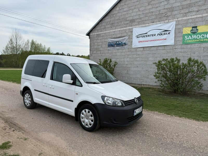 Volkswagen Caddy 2.0 MPI 109 KM 5 osobowy Nowa instalacja LPG III (2004-)