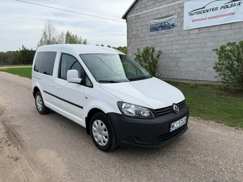 Volkswagen Caddy 2.0 MPI 109 KM 5 osobowy Nowa instalacja LPG III (2004-)