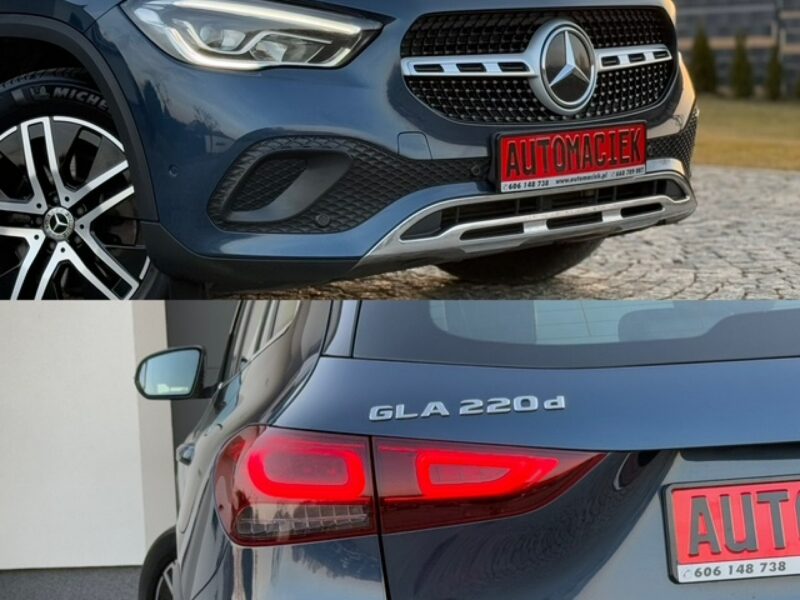 Mercedes GLA 220 220D,190PS, AUTOMAT, MEGA KOLOR, GWARANCJA!