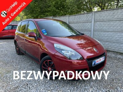 Renault Scenic 1.6 Oryginal Lakier Klima Isofix El szyby Stan BDB BEzwypadk Opłacony III (2009-2016)
