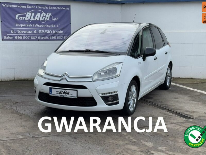 Citroen C4 Picasso Pisemna Gwarancja 12 miesięcy I (2006-2013)