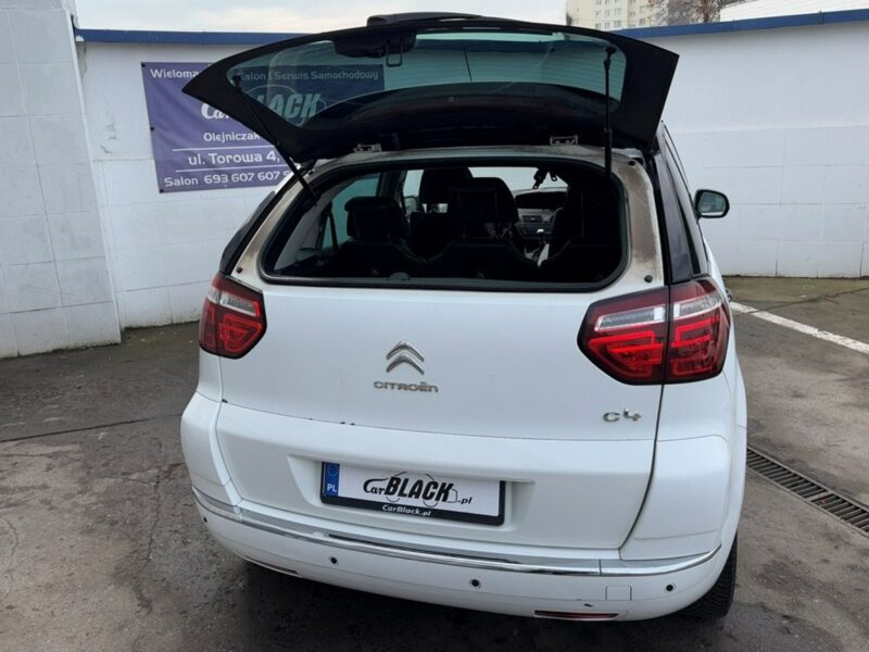 Citroen C4 Picasso Pisemna Gwarancja 12 miesięcy I (2006-2013)