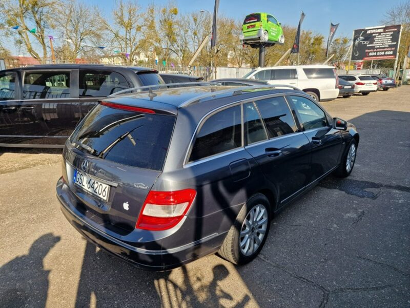 Mercedes C 200 2.2 CDI 136 KM, Automat, Bluetooth, Nawigacja, Isofix, Alufelgi, Klima W204 (2007-2014)