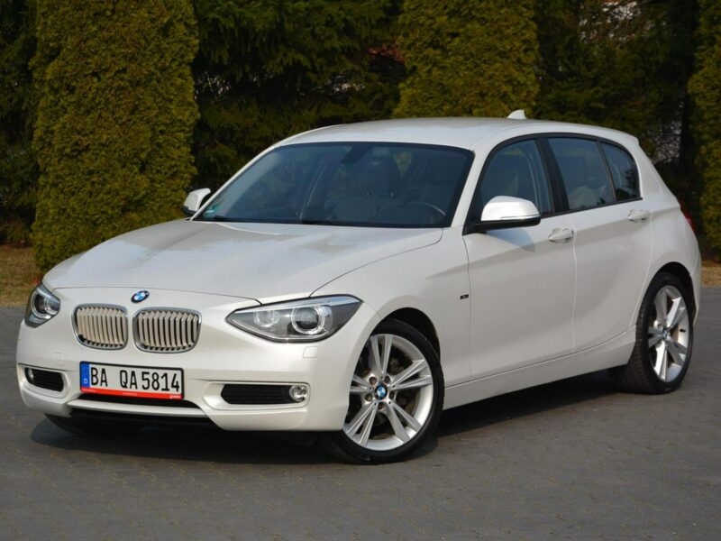 BMW 125 Biała Perła Urban Bi-Xenon Ledy Skóry el. fotele Parktronic ASO BMW F20 (2011-)