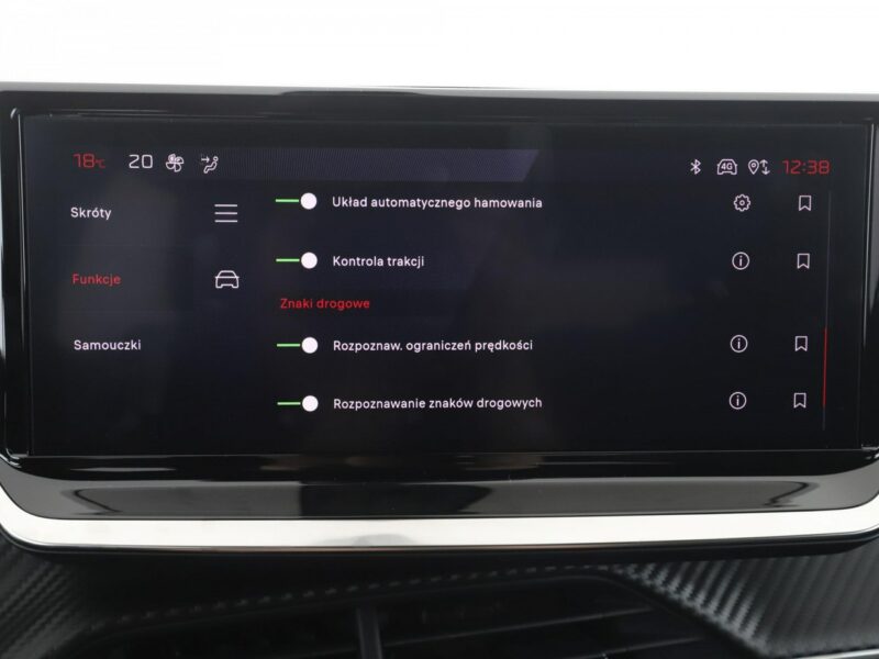 Peugeot 2008 Sport full LED navi klima auto kamery virtual cocpit półskóra II (2019-)