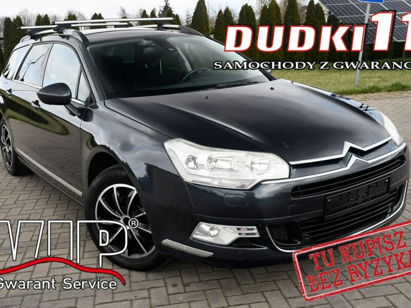 Citroen C5 2,0 Benzyna. Navigacja.Klimatronic 2 strefowy. Tempomat.Parktronic, III (2008-)