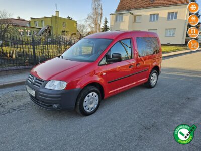 Volkswagen Caddy Opłacony Zdrowy Zadbany Serwisowany MPI 1 Wł Po Serwisie III (2004-)