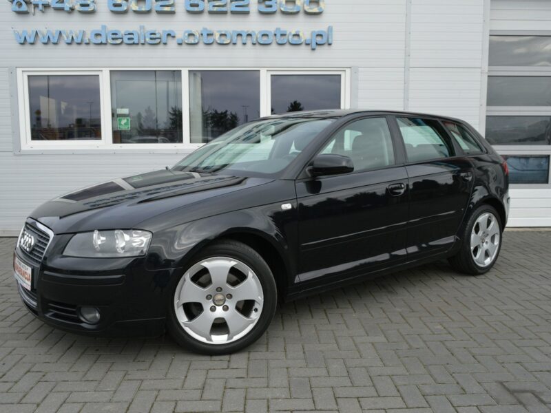 Audi A3 2.0 TDI BKD Bezwypadkowy Serwisowany w ASO Klimatronik143 tys.km. 8P (2003-2012)