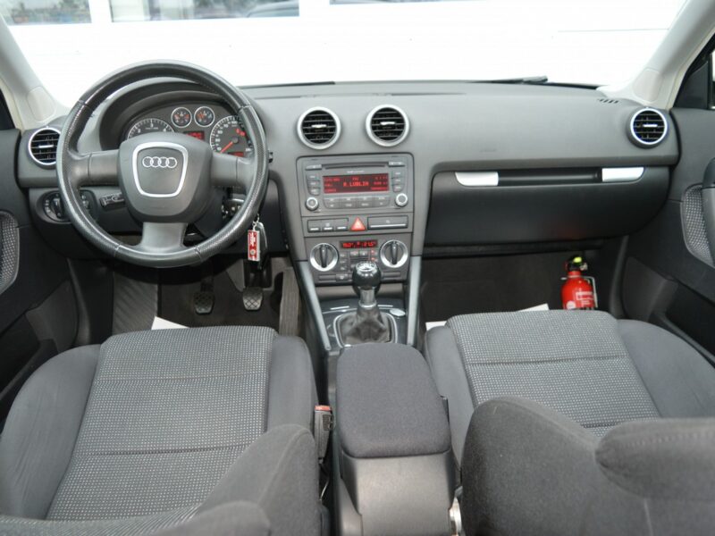 Audi A3 2.0 TDI BKD Bezwypadkowy Serwisowany w ASO Klimatronik143 tys.km. 8P (2003-2012)