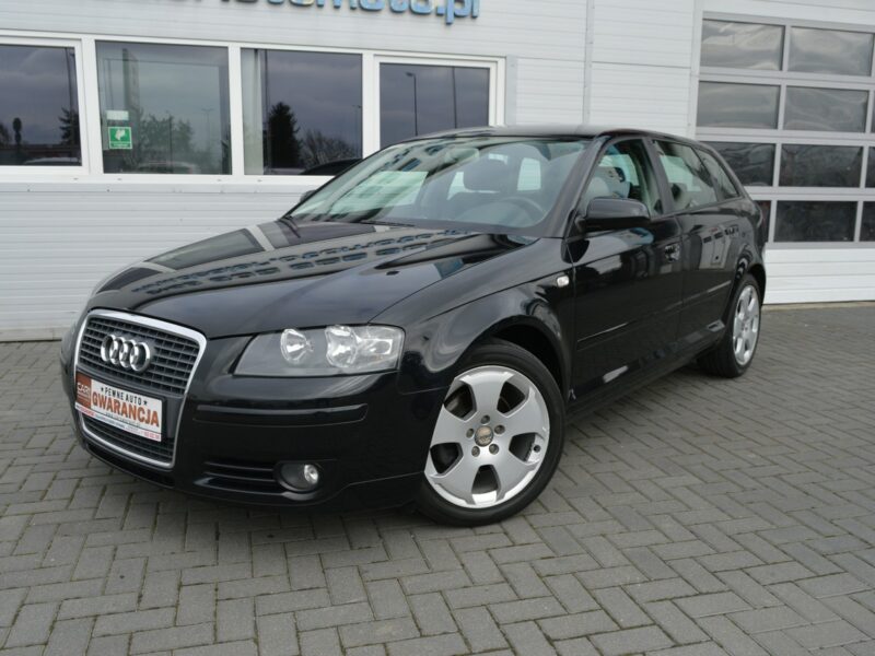 Audi A3 2.0 TDI BKD Bezwypadkowy Serwisowany w ASO Klimatronik143 tys.km. 8P (2003-2012)