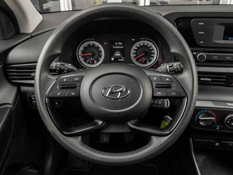 Hyundai Bayon 1.2 MPI 84KM Pure 1wł. Salon PL Gwar od Dealera FV23% Klimatyzacja