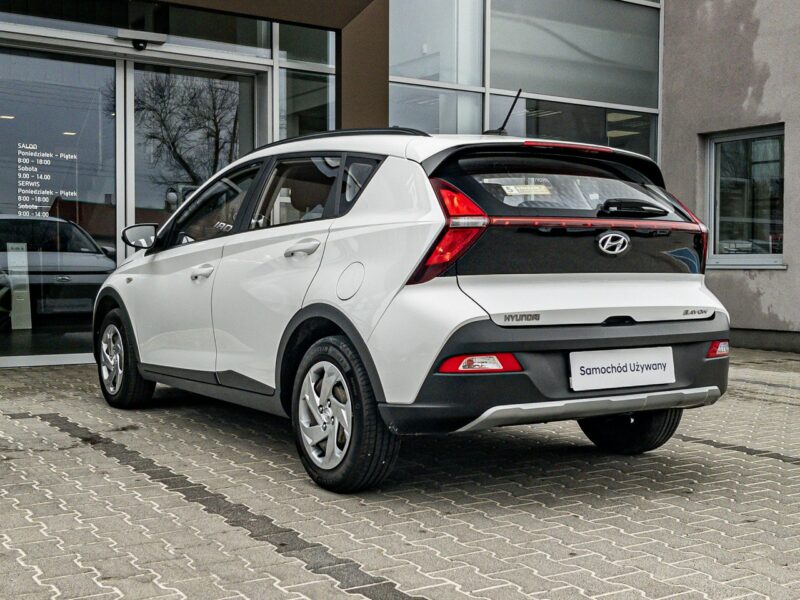 Hyundai Bayon 1.2 MPI 84KM Pure 1wł. Salon PL Gwar od Dealera FV23% Klimatyzacja