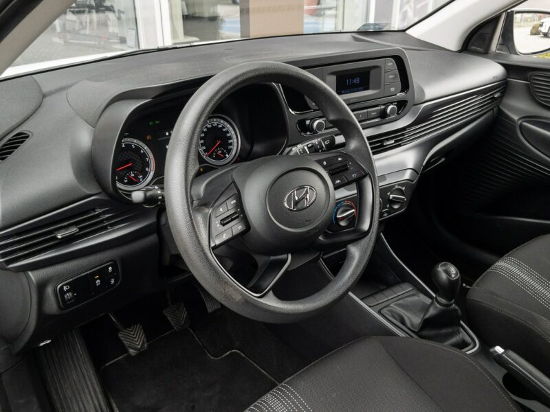 Hyundai Bayon 1.2 MPI 84KM Pure 1wł. Salon PL Gwar od Dealera FV23% Klimatyzacja