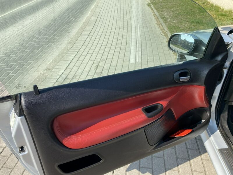Peugeot 206 CC Symboliczny przebieg, skóry, zadbany stan auta, klimatronik, Clarion