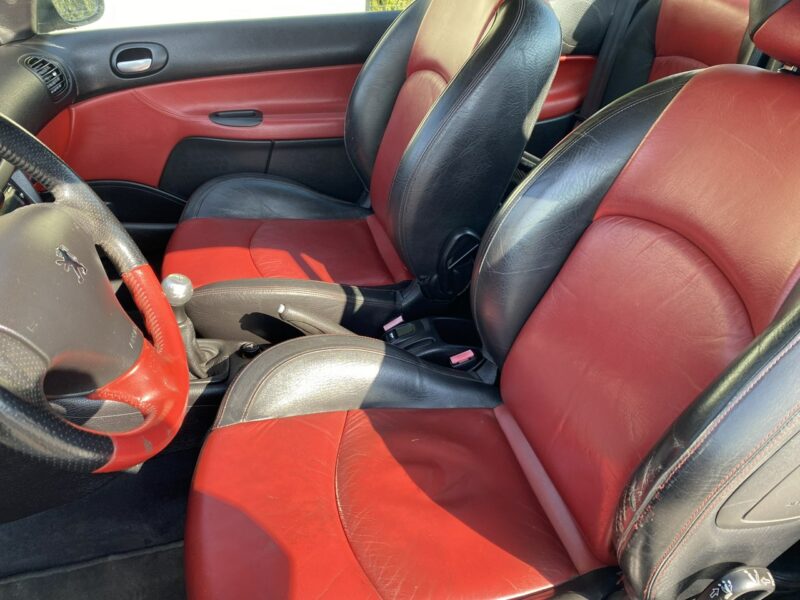 Peugeot 206 CC Symboliczny przebieg, skóry, zadbany stan auta, klimatronik, Clarion