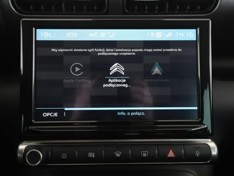 Citroen C3 Aircross LIFT Navi Klima Czujniki parkowania Bluetooth