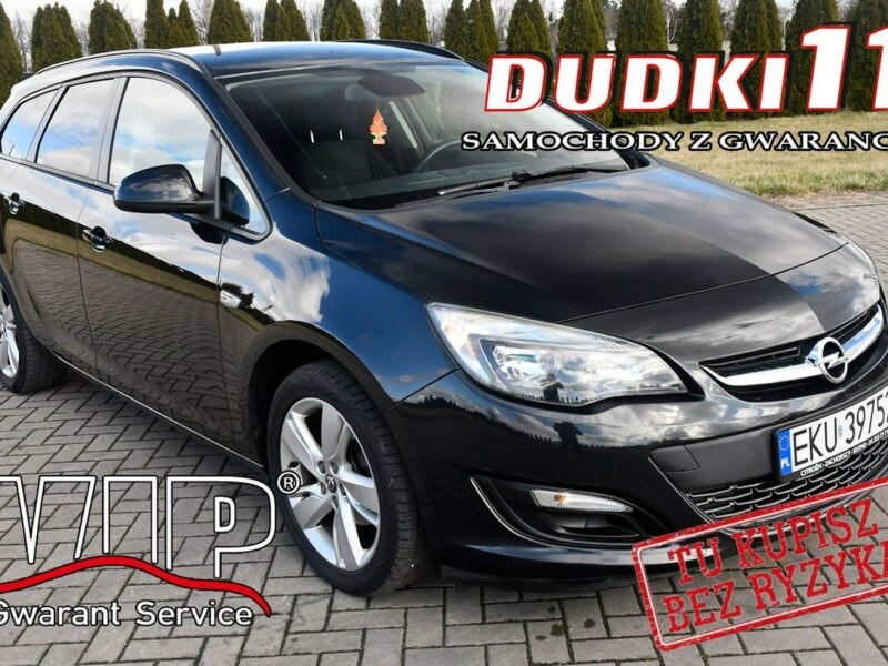 Opel Astra 1,4turbo DUDKI11 Tempomat.Klimatyzacja.El.szyby.Centralka.Alu.OKAZJA J (2009-2019)