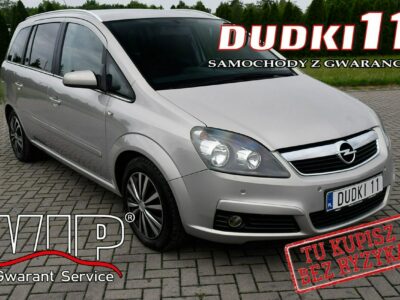 Opel Zafira 1,8Benz DUDKI11 7 Foteli.Lift.Klimatr 2 str.Navi.Tempomat.OKAZJA B (2005-2011)