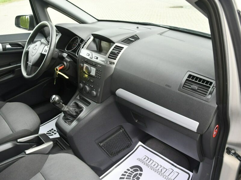Opel Zafira 1,8Benz DUDKI11 7 Foteli.Lift.Klimatr 2 str.Navi.Tempomat.OKAZJA B (2005-2011)
