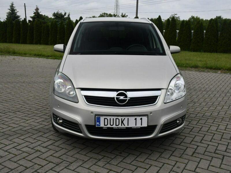 Opel Zafira 1,8Benz DUDKI11 7 Foteli.Lift.Klimatr 2 str.Navi.Tempomat.OKAZJA B (2005-2011)
