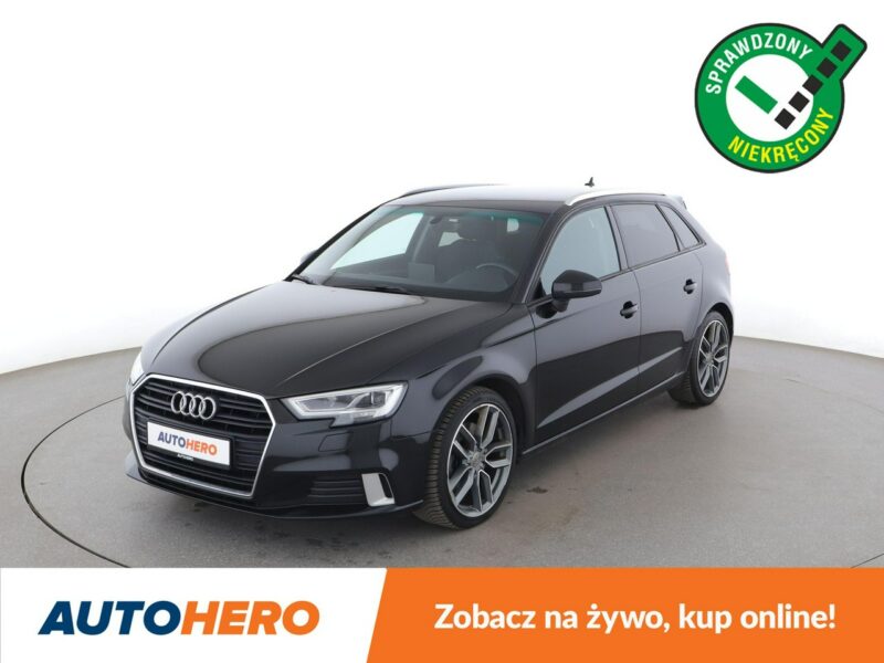 Audi A3 S-Tronic full LED klima auto navi czujniki parkowania grzane fotele 8Y