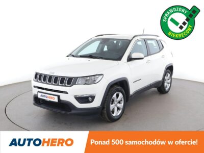 Jeep Compass NAvi półskóra klima auto kamera i czujnki parkowania II (2016-)