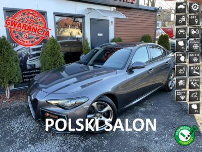 Alfa Romeo Giulia LED, Klima, Navi, Tempomat, Asystent Pasa, Grzana Kierownica/Fotele