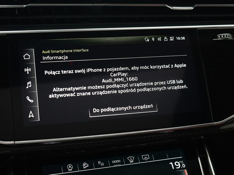 Audi SQ7 V8 TDI 435 KM Quattro Tiptronic Bose3D Matrix HeadUp ACC Hak Panorama