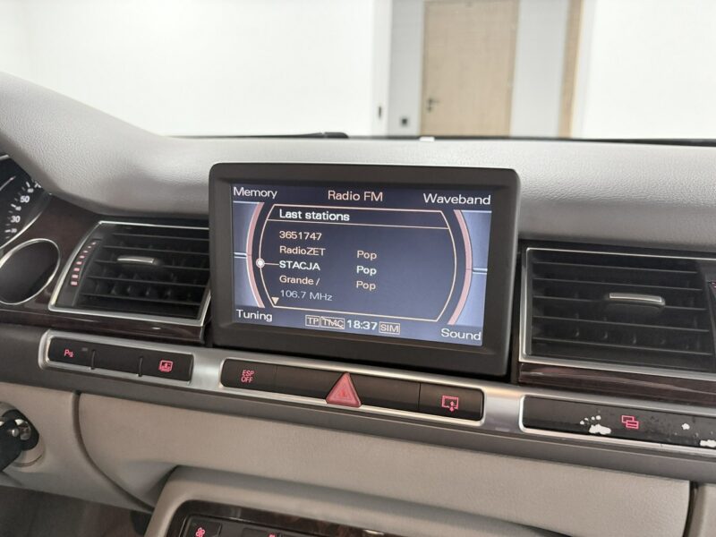 Audi A8 4.2 V8 MPI QUATTRO 334KM*Xenon*BOSE*KEYLESSGO na Odcisk*Solar Dach* D3 (2002-2010)